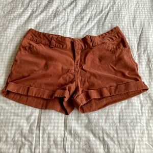 Rue21 Rust Mini Shorts